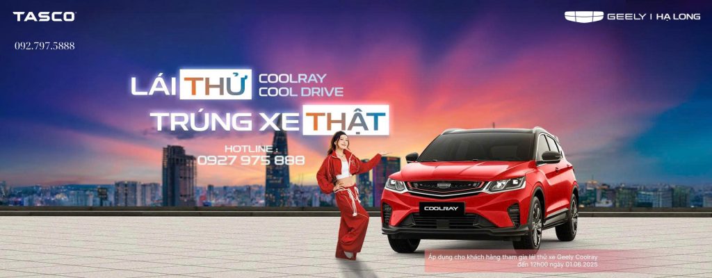 Lái thử trúng xe thật cùng Geely